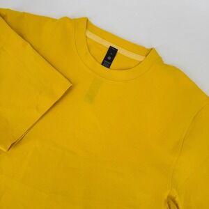Lululemon Heavyweight Cotton Jersey T-Shirt Maize Yellow MZYW‎ LM3FBSS Mens M